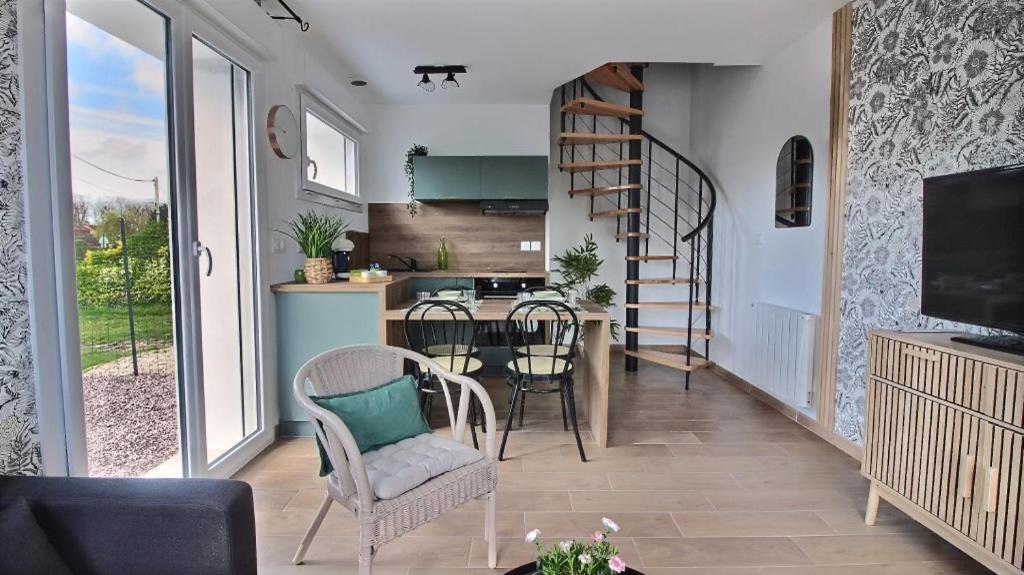 Joli Appartement En Duplex Neuf A Saint-Josse Exterior foto